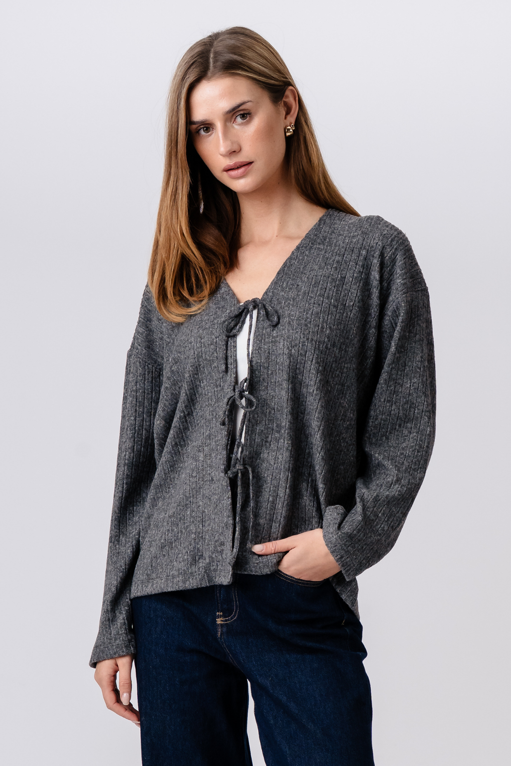 Amalie Knit - harmaa