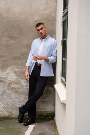 The Original Performance Oxford -paita ™ tali - Cashmere Blue (FS)