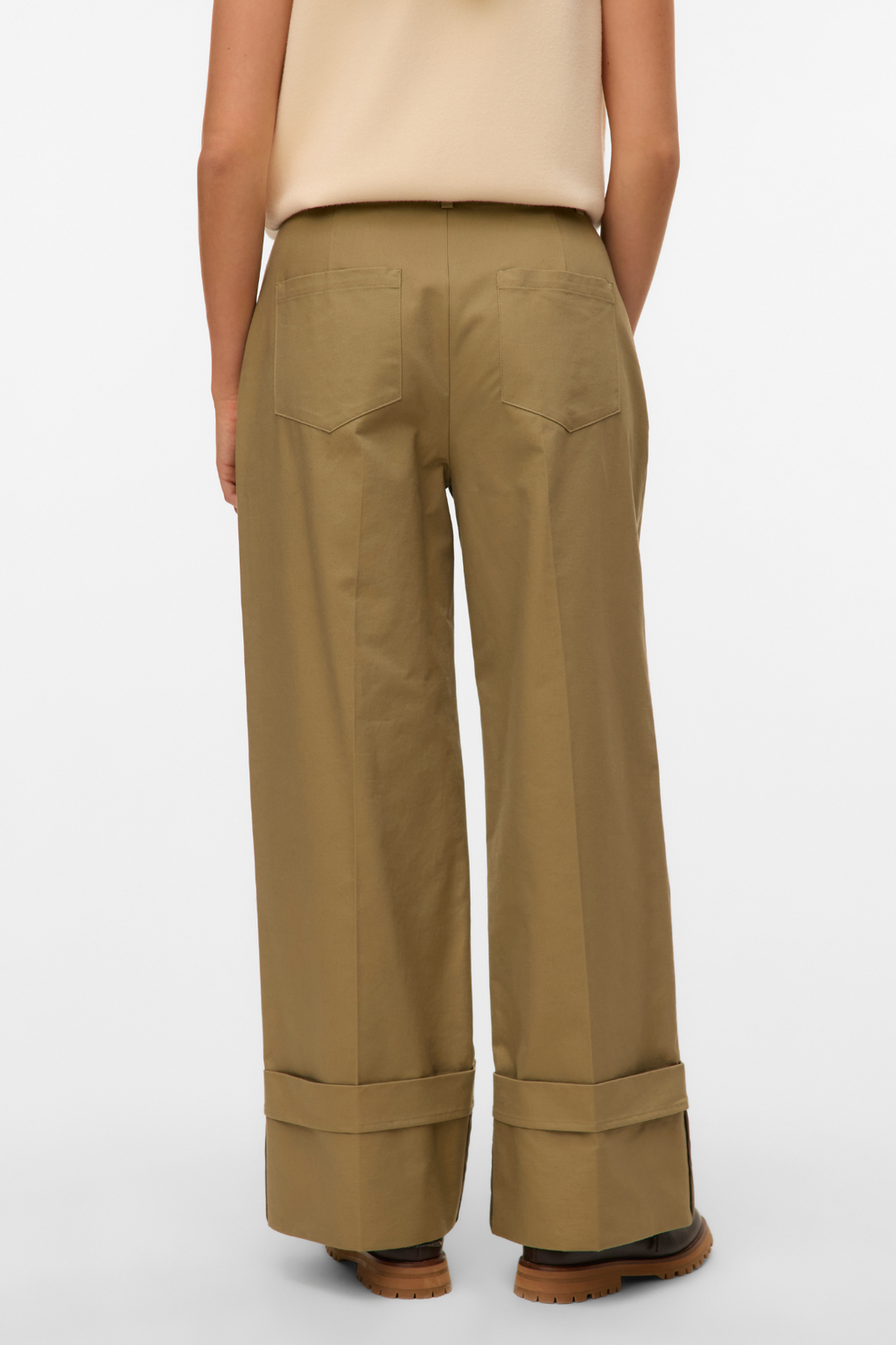 Kora leveä taita Pants - merenneito