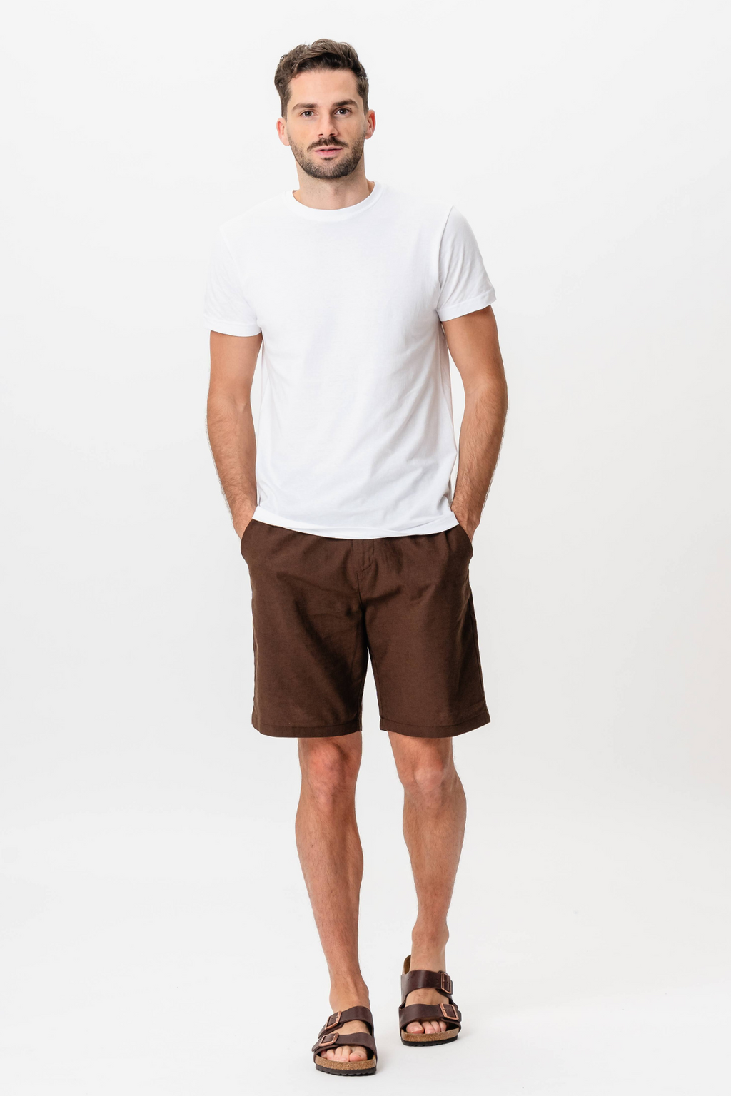 Liinavaatteet Shorts - Kahvi