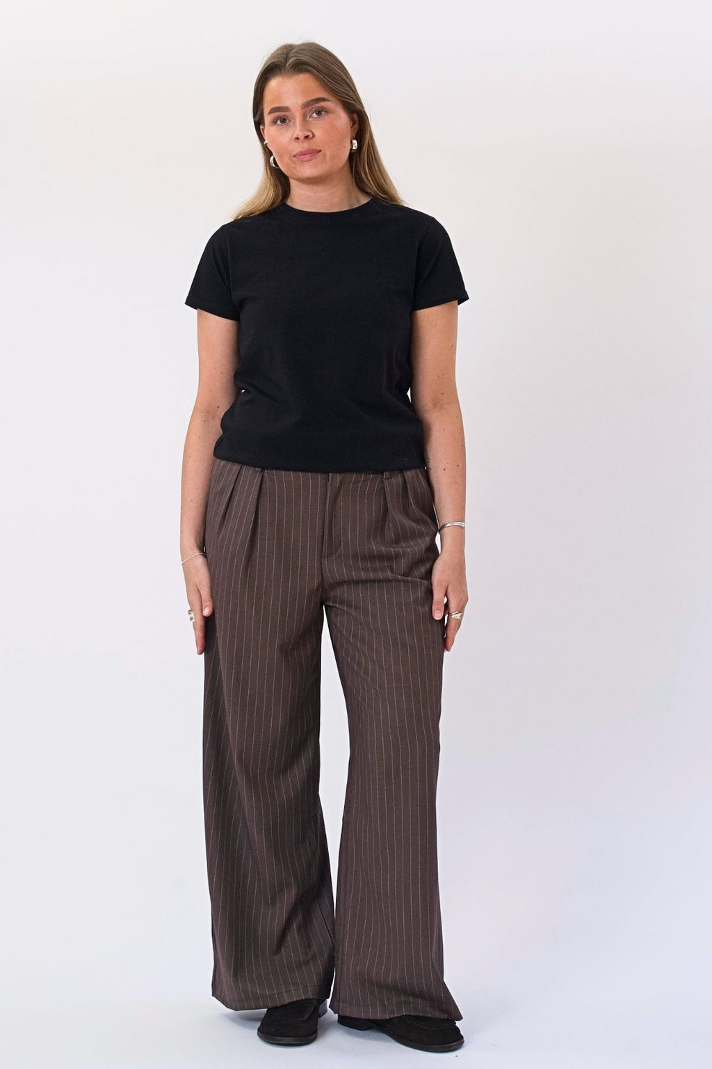 Paloma Pinstripe Pants - Tupakka