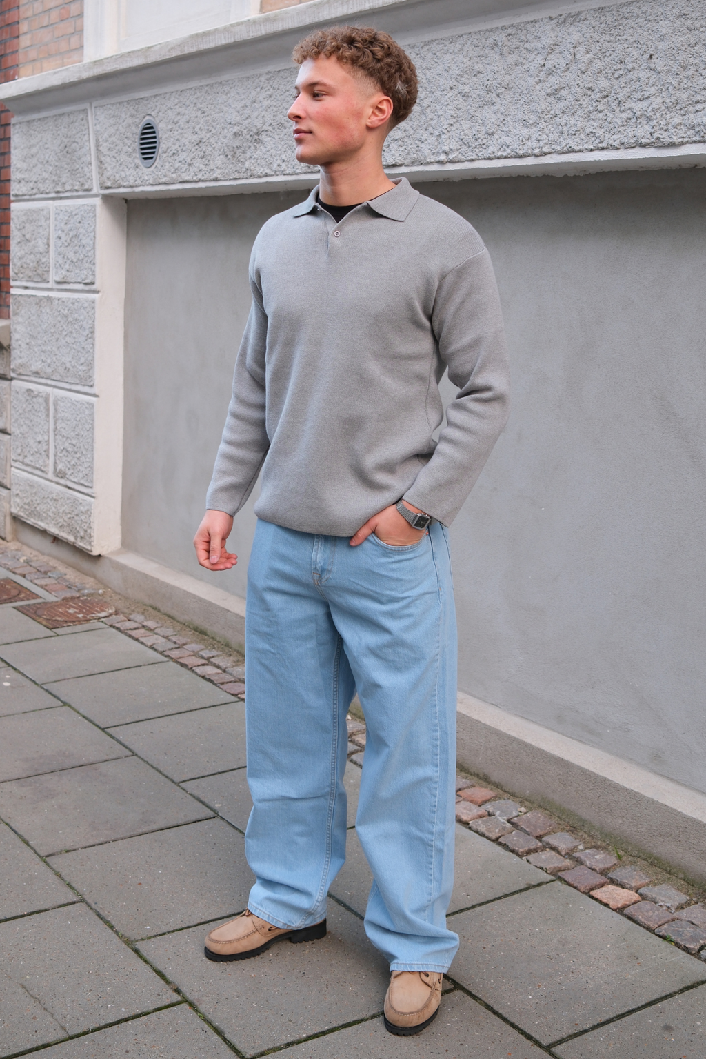 William Regular Farkut - Vaaleansininen Denim