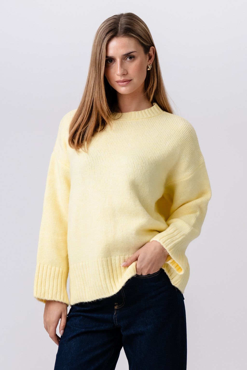 Martina Knit - keltainen