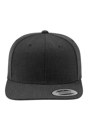 Classic Snapback - tummanharmaa/tummanharmaa