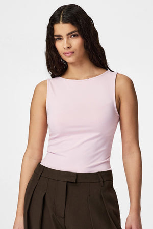 Käännettävä Lula Tanktop - Ruusunpunainen lusikkanokka