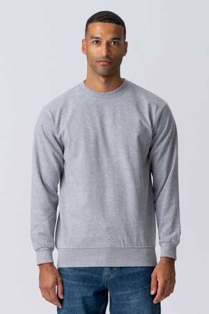 Essential Crewneck - harmaa melange