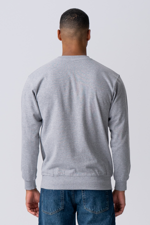 Essential Crewneck - harmaa melange