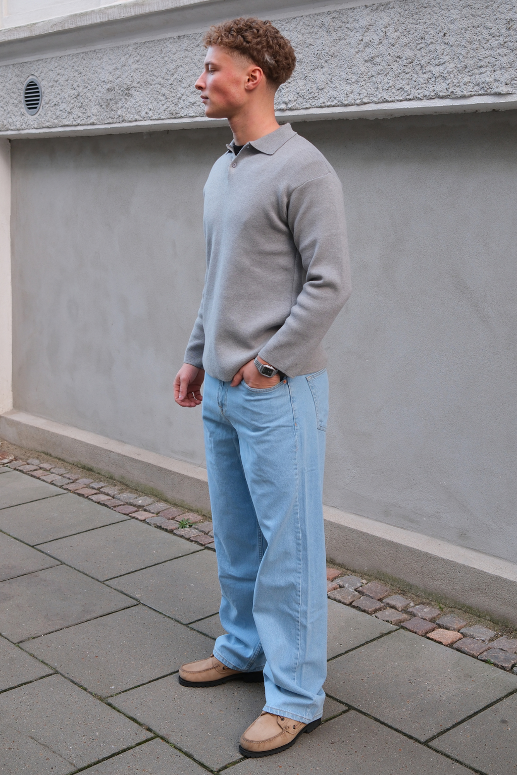 William Regular Farkut - Vaaleansininen Denim
