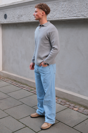 William Regular Farkut - Vaaleansininen Denim