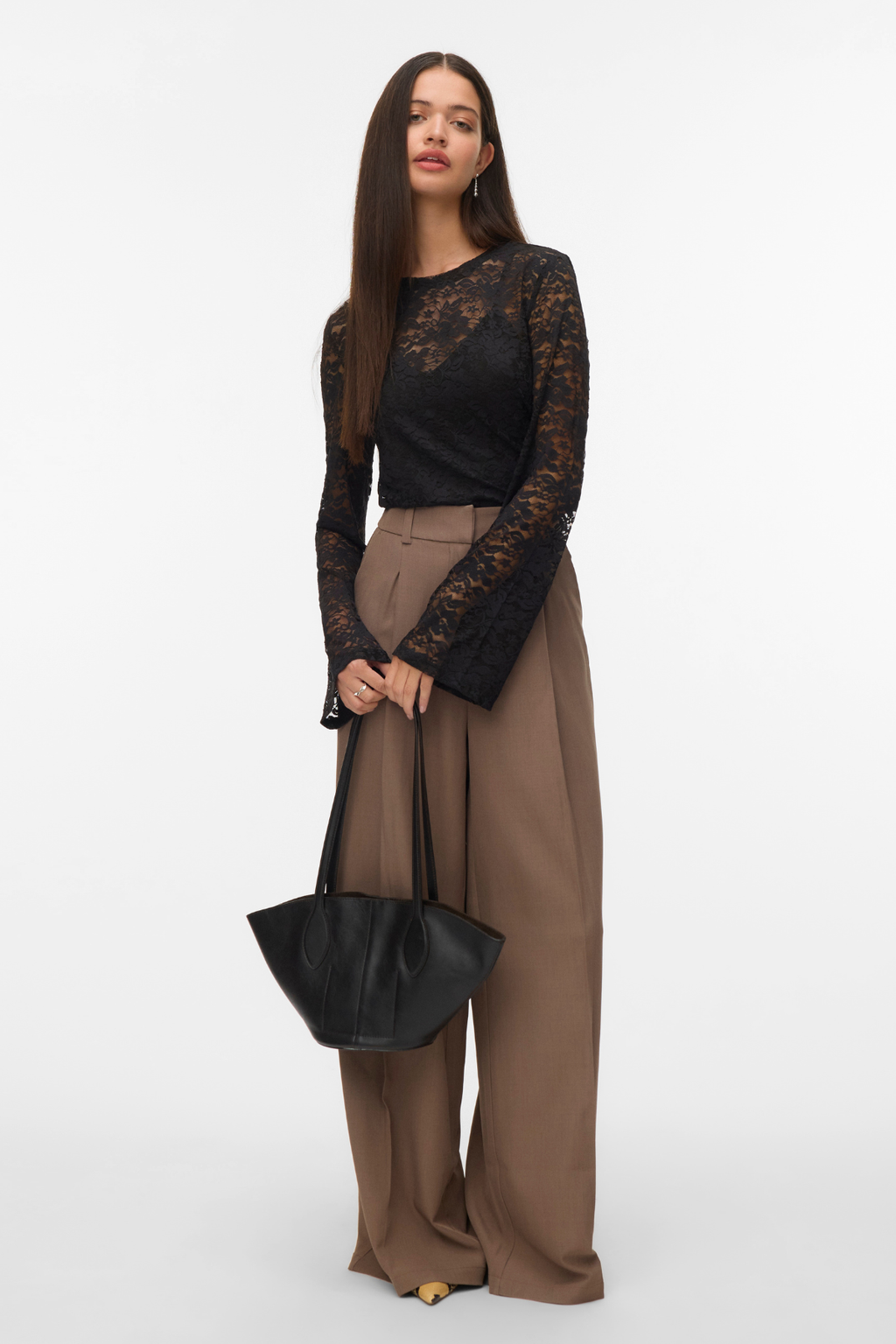 Kanya O -kaula -aukon lyhyt yläosa - musta