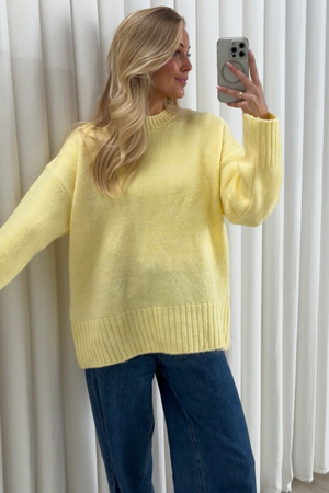 Martina Knit - keltainen