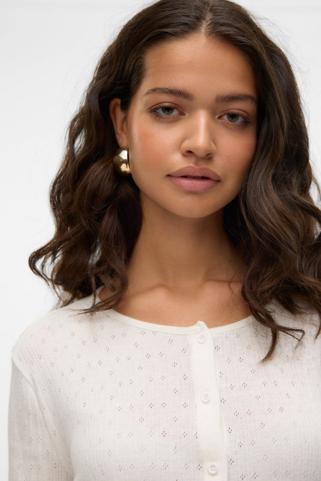 Isa O -kaula neuletakki - Lumikki