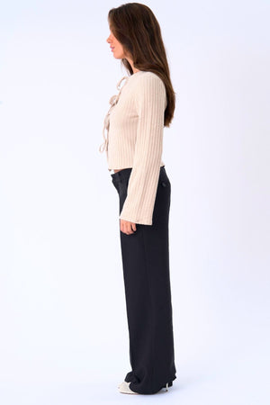 Ivy Tie -pusero - beige