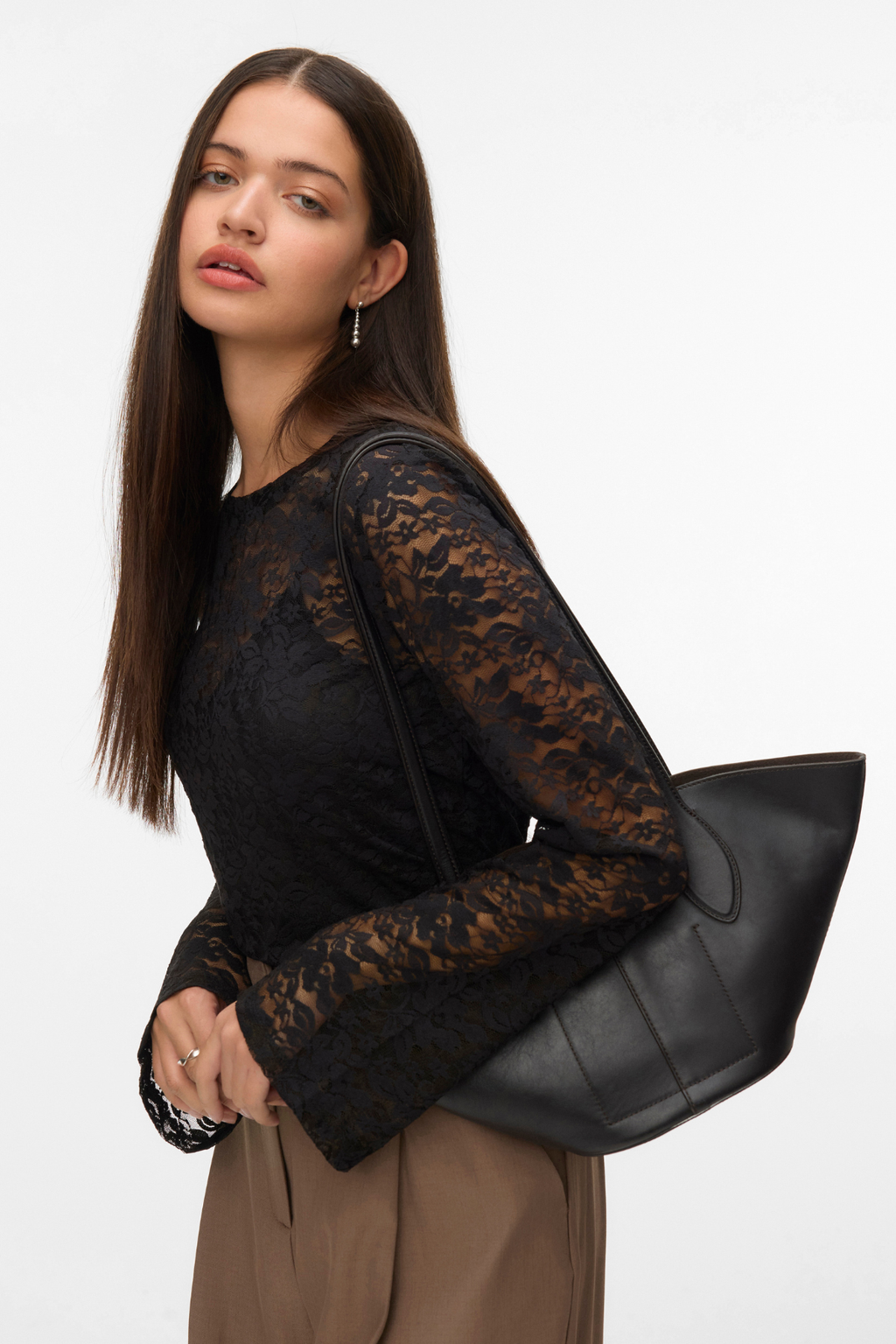 Kanya O -kaula -aukon lyhyt yläosa - musta