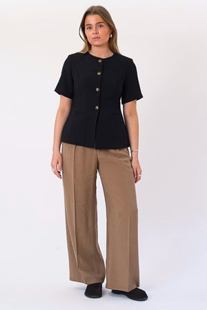 Isolde Pants - Vaaleanruskea