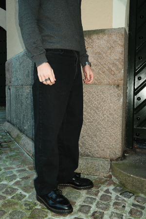 Baggy Jeans - savustettu