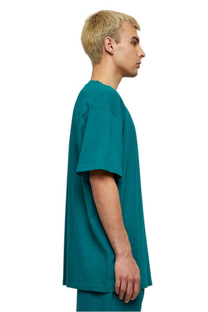 Raskas Oversized T -paita - Retro Green