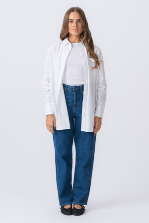 Ylisuuret paita - valkoinen