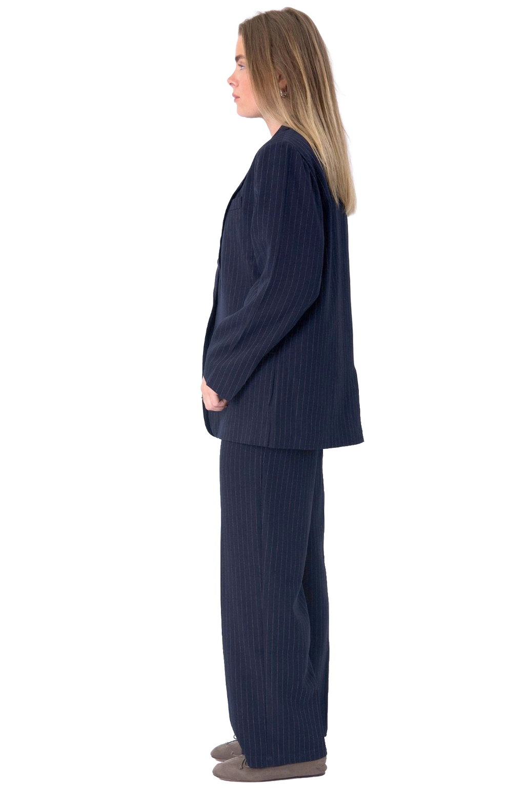 Ylisuuret puku (laivaston Pinstripe) - pakettikauppa