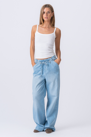 Nicole Baggy Jeans - sininen