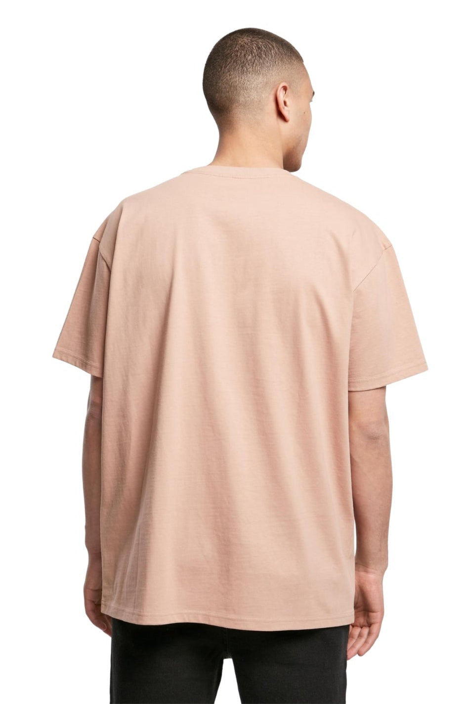 Raskas Oversized T -paita - keltainen