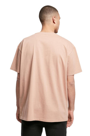 Raskas Oversized T -paita - keltainen