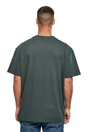 Raskas Oversized T -paita - Bottlegreen