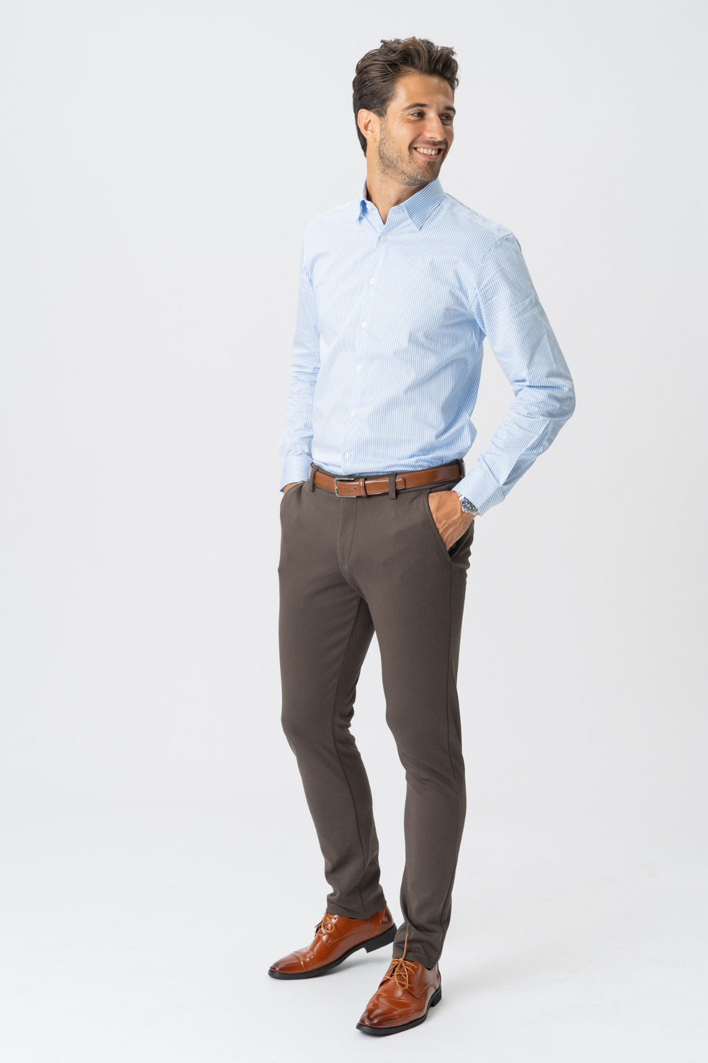 Alkuperäinen Performance Pants - Tumman ruskea