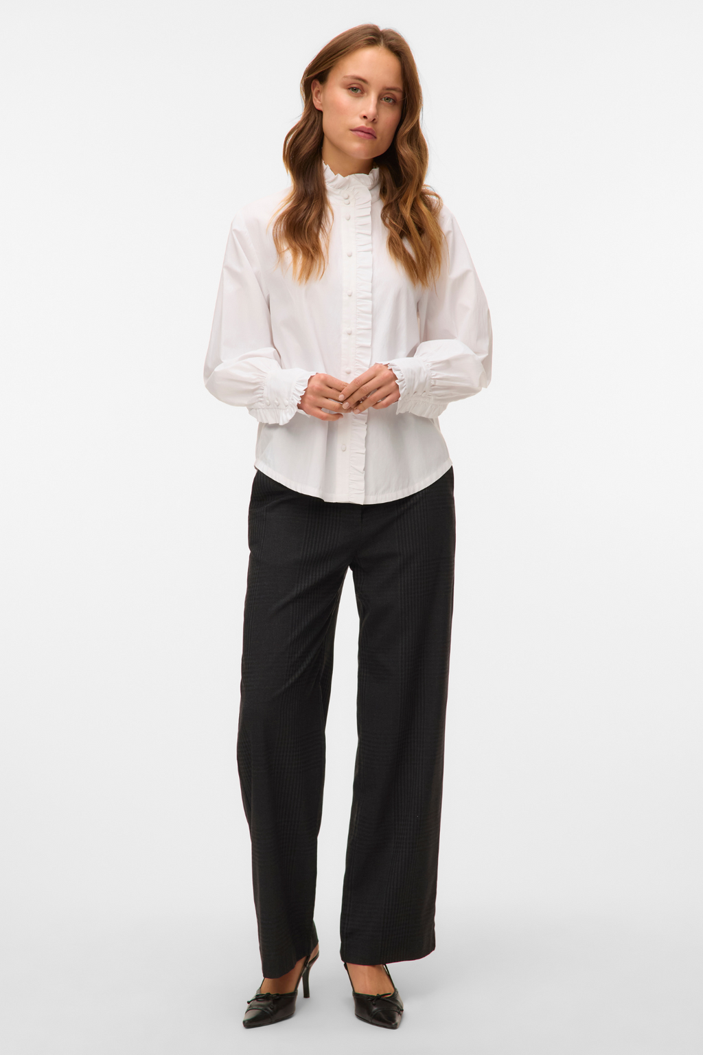 Fanni Ruffel Top - Lumikki