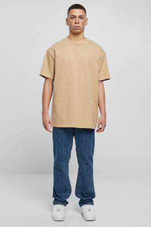Raskas Oversized T -paita - Union Beige