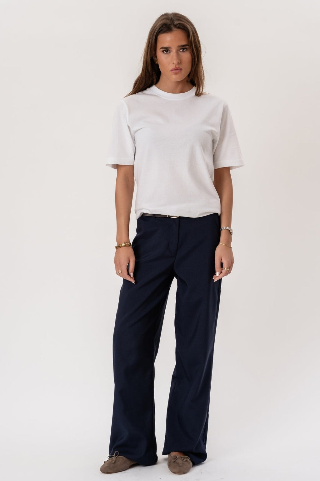 Talia Baggy Pants - Laivasto
