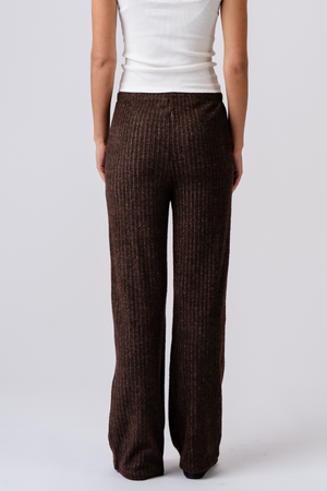 Ivy Knit Pants - Ruskea