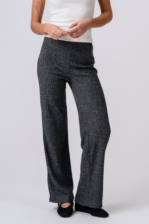 Ivy Knit Pants - Antrasiitti