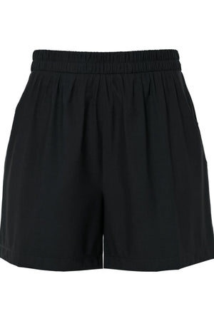 Olly korkeavyötäröinen Shorts - Musta
