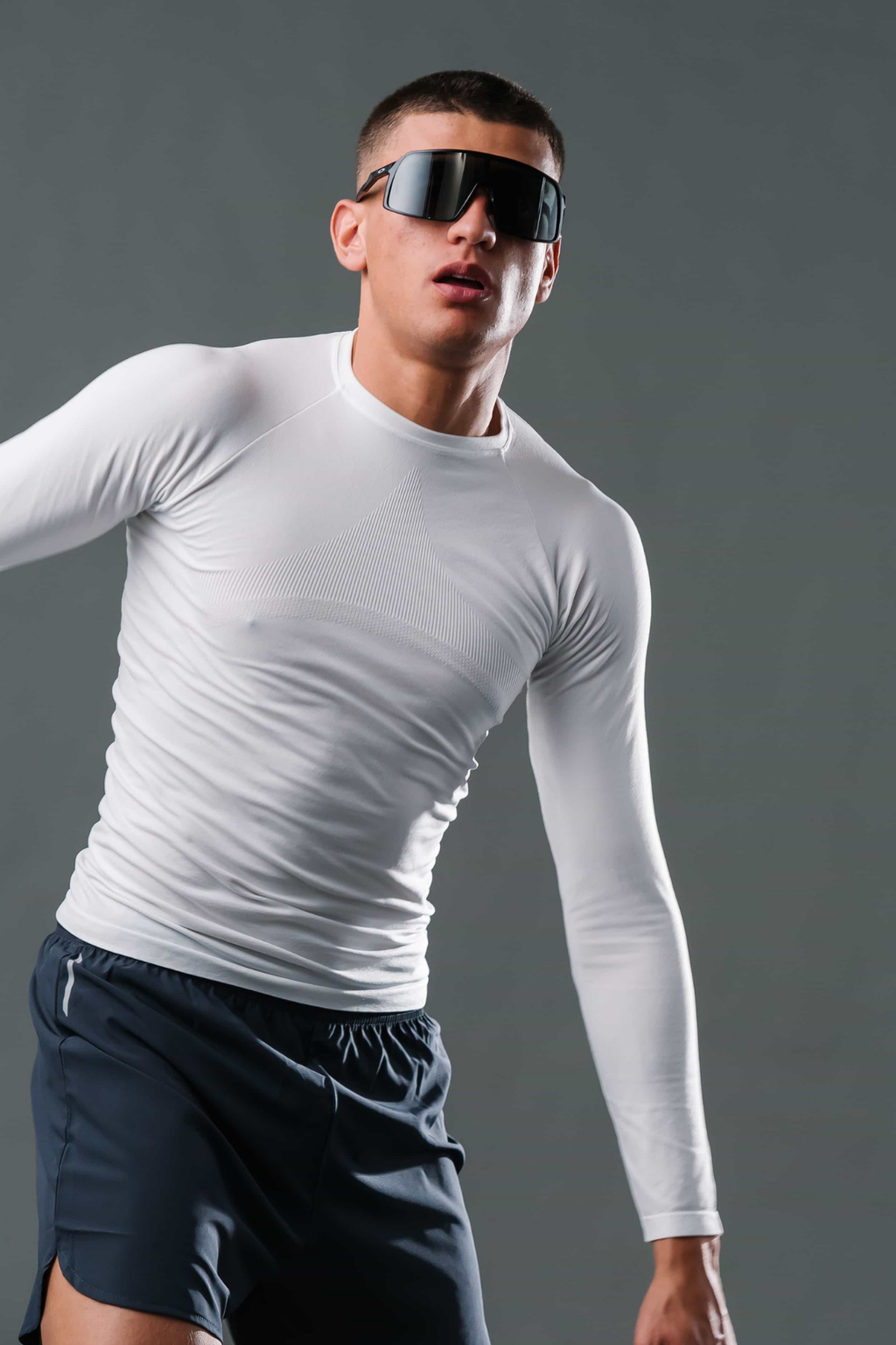 Prime pitkähihainen t -paita - valkoinen