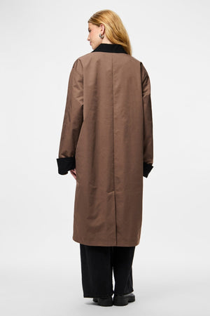 Jorma Long Light -takki - Coffee Quartz Black