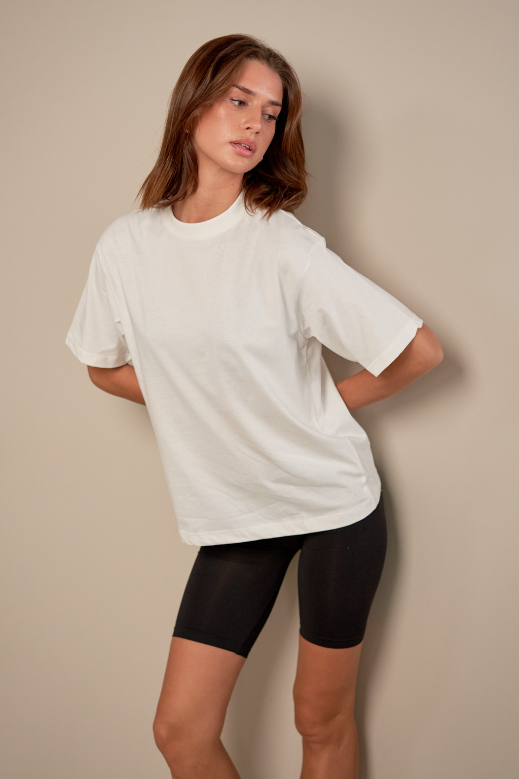 Boxfit T -paita - kevyt beige