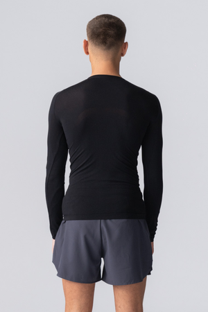 Prime pitkähihainen t -paita - musta