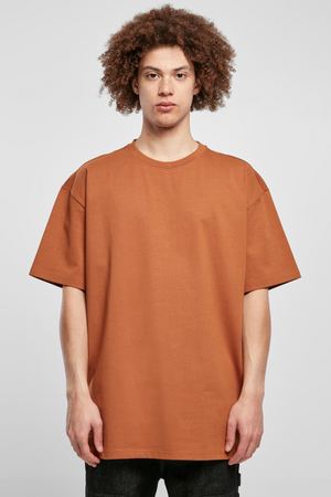 Raskas Oversized T -paita - toffee