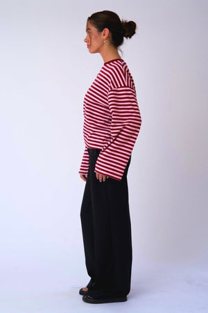 Cleo Pusero - Burgundy/Pink