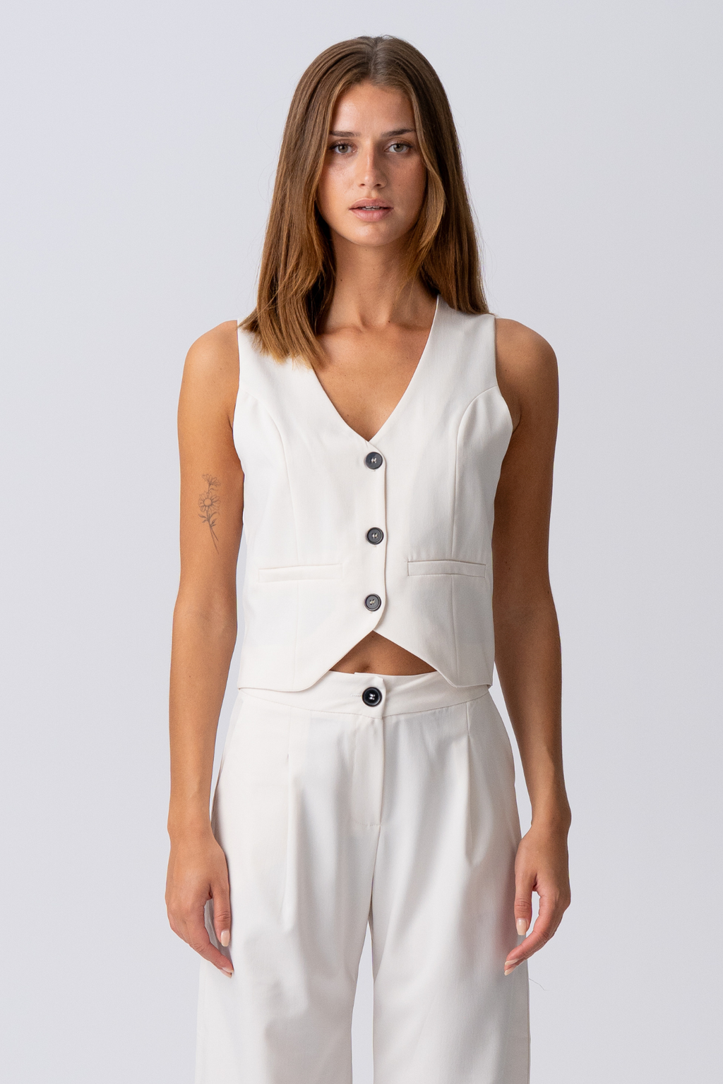 Natalie -liivi ja Pants (Musta) - Paketti sopimus