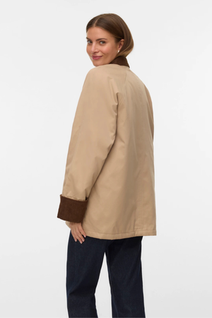 Wales -takki - hopea mink