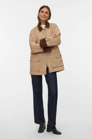 Wales -takki - hopea mink