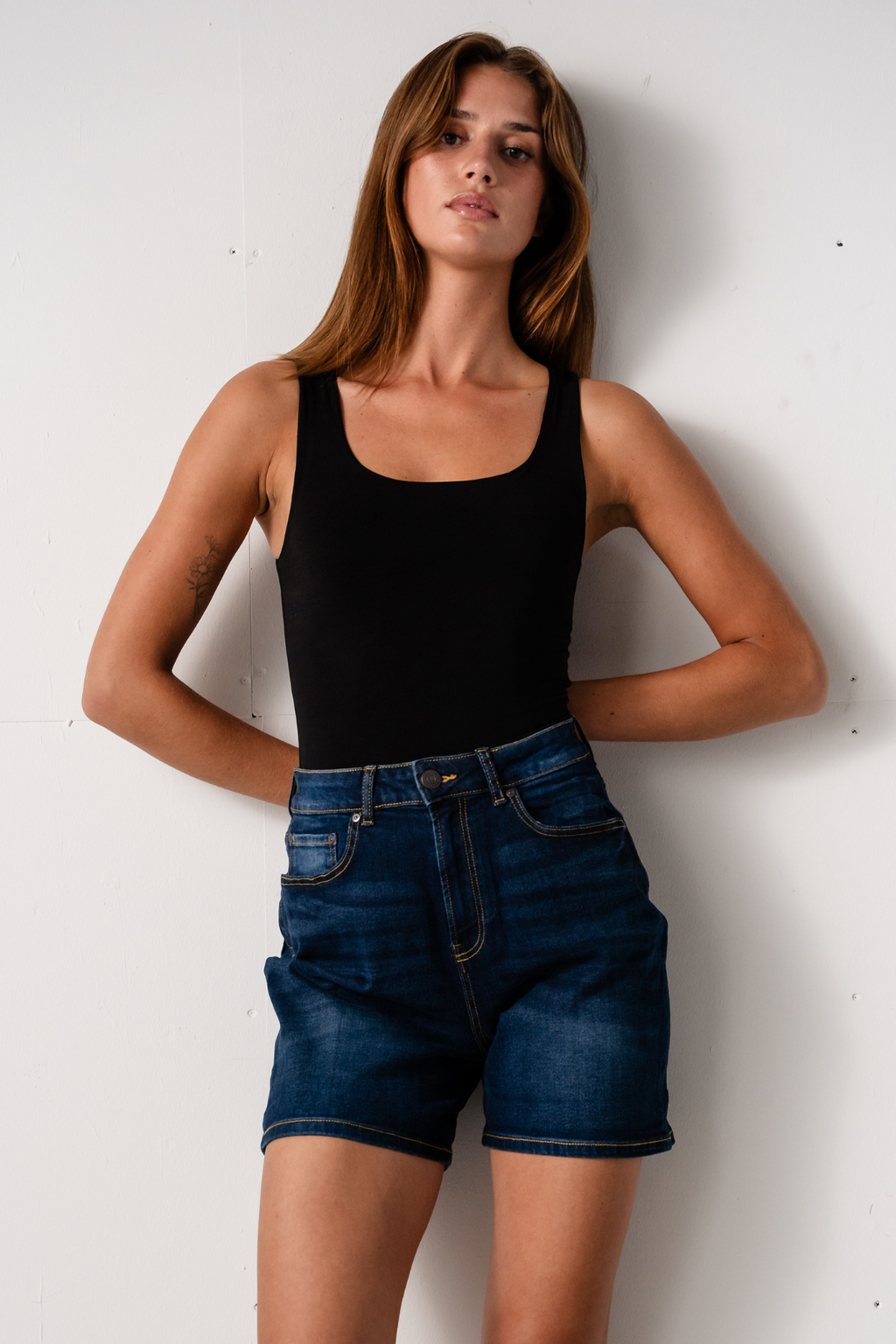 Alkuperäiset esitys farkkuhousut - tummansininen farkku