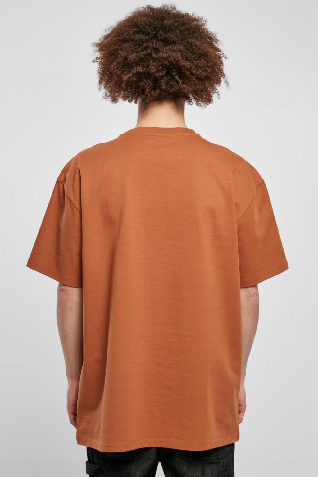 Raskas Oversized T -paita - toffee