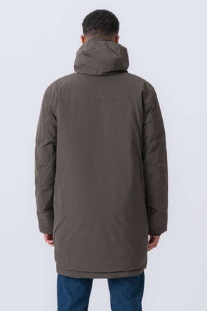 Edmund Long Parka -takki - musta