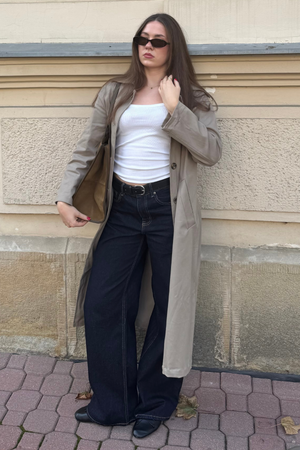 Carla Trenchcoat - hiekka