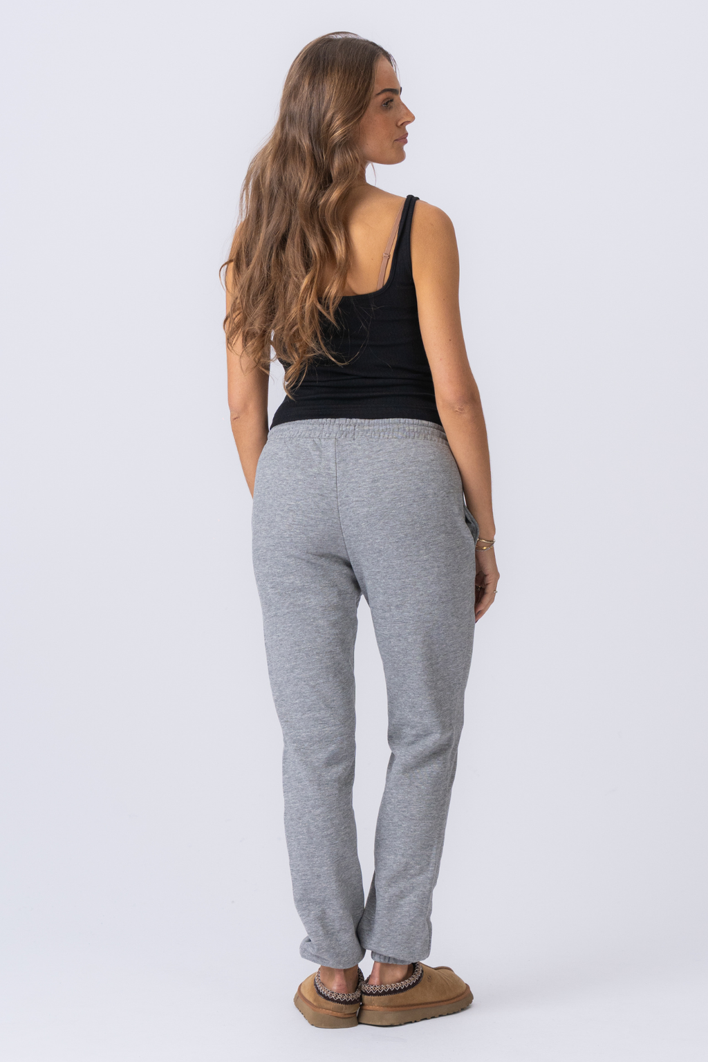 Chloe Short Square Top - Musta