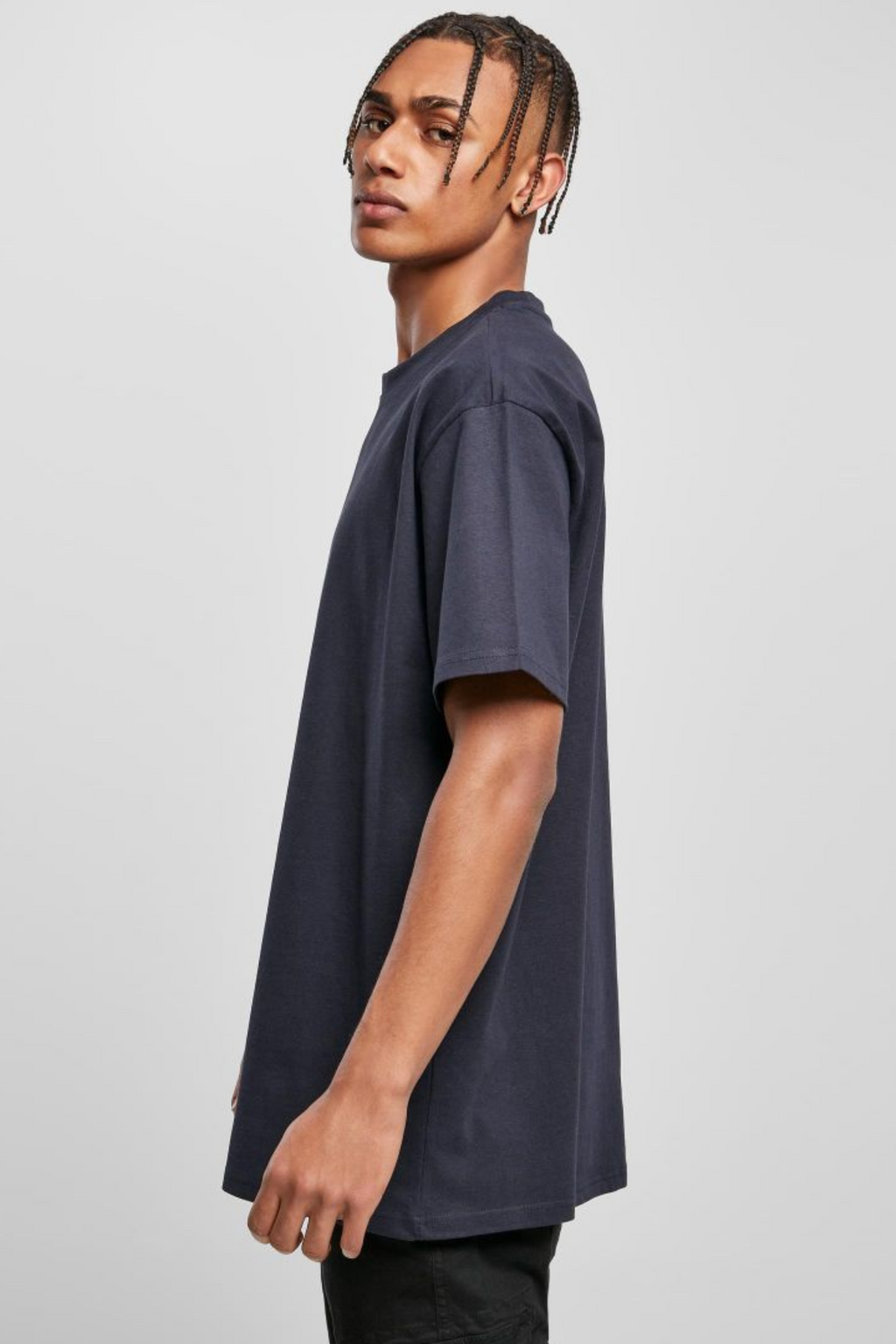 Raskas Oversized T -paita - laivasto