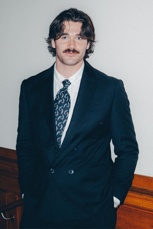 Premium Kaksirivinen bleiseri - musta